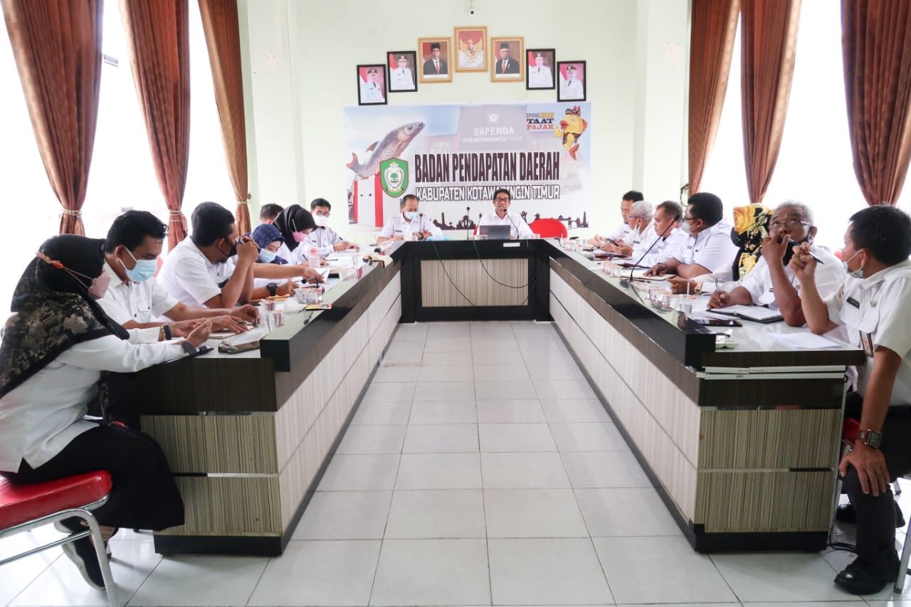 Rapat di Bapenda Kab.Kotim