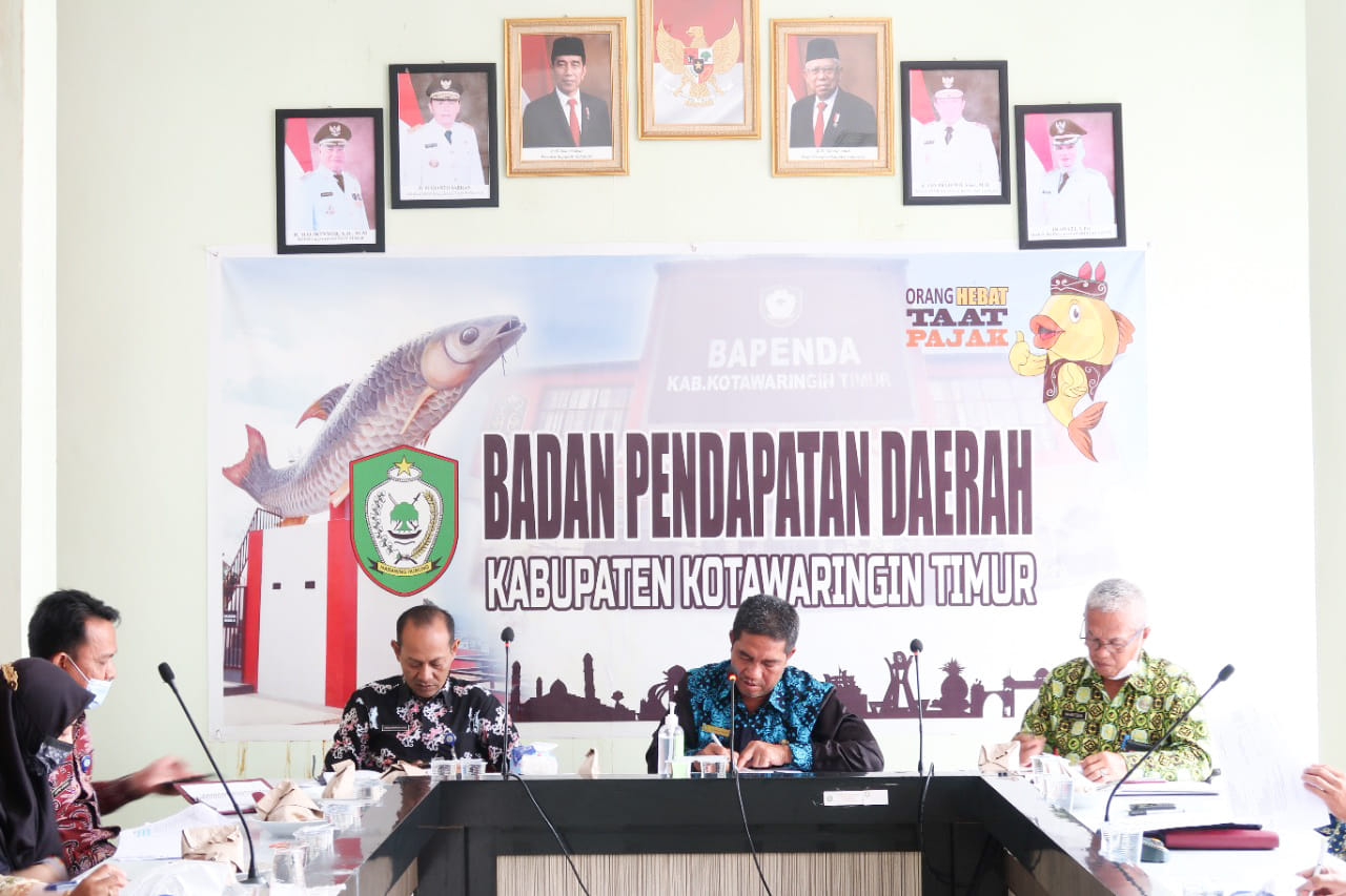 Kegiatan Rapat di Bapenda Kab.Kotim