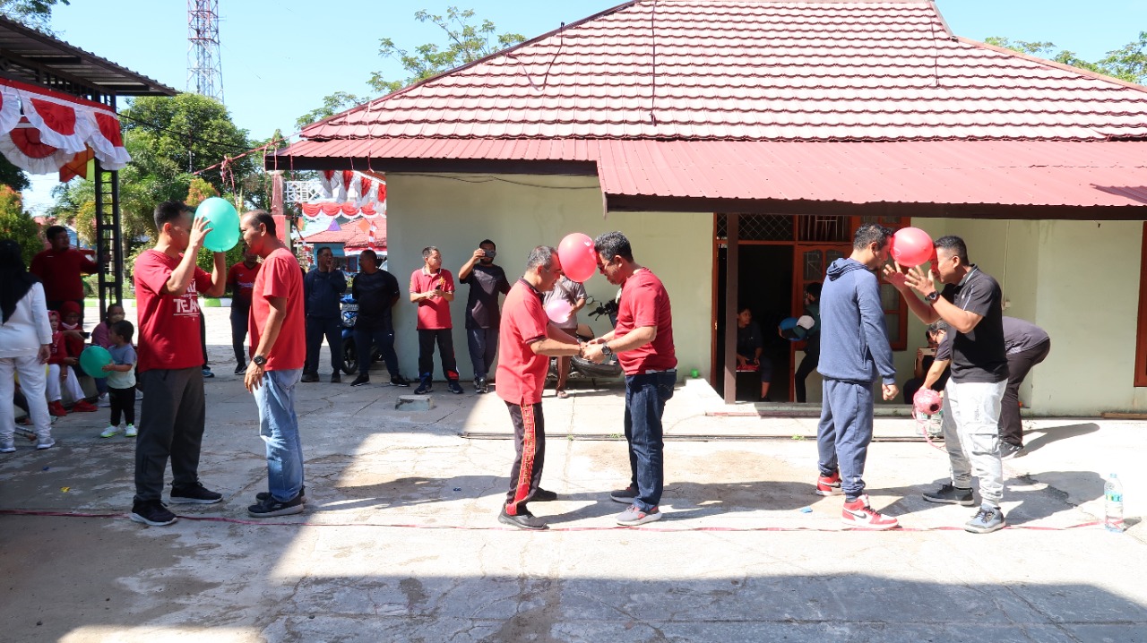 Kemeriahan acara lomba HUT RI  ke-77 